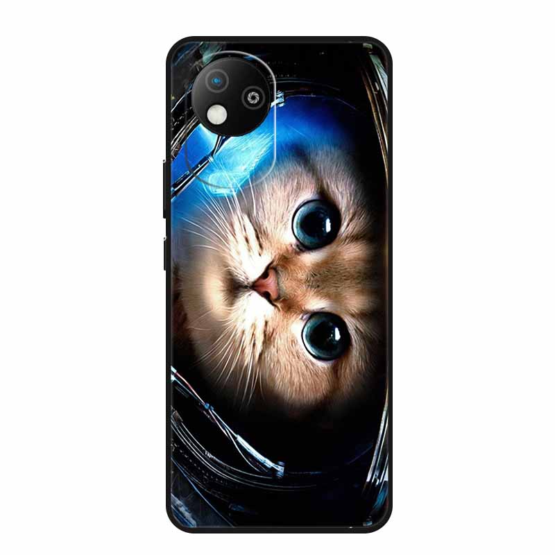 Чехол для ZTE BLADE A35 Lite Животные Мягкий Силикон ТПУ Чехлы для Телефона Задняя Крышка для ZTE BLADE A35Lite Ударопрочный Защитник Новый Capa
