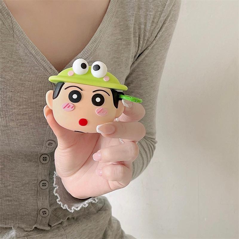 Cute frog small new application AirPods Pro apple bluetooth headset case 1/1/1 generation cartoon case