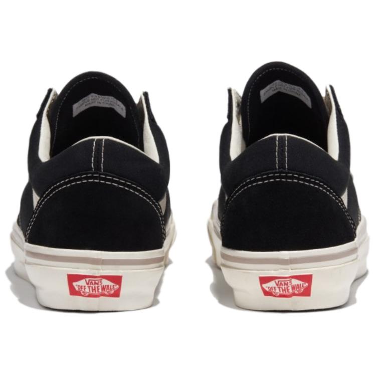 Vans Old Skool Series Comfortable Versatile Low-Top Canvas Shoes Unisex Sneakers Black VN000CT91KP1