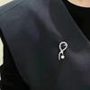 Женская Брошь Сверкающий Стразы Инкрустированный Форма Гремучей Змеи Противо-Выставляющая Пряжка Костюмы Рубашки Свитеры Сумки Значок Аксессуар для Одежды