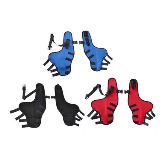 Фиксатор колена для собак при разрыве передней крестообразной связки задней ноги, регулируемая двойная поддержка задней ноги при вывихе связок надколенника, травмах, остеоартрите