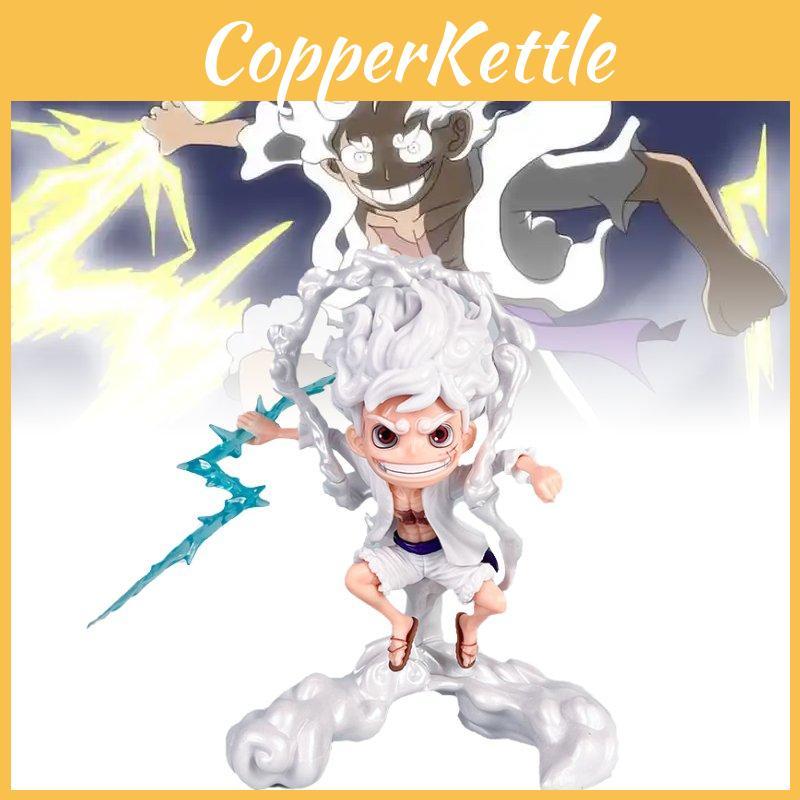 Яркая аниме-фигурка СД Ника Луффи Пятая передача Пробуждение Модель Дисплей