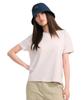 Aigle Official Cotton Linen Embroidered Short Sleeve ZTFAU96 Size Small Tone-on-Tone T-Shirt Off-White,