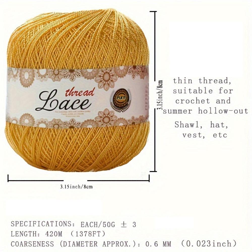 2шт. Нить №. 8 жемчужных кружевных ниток, ручная работа, плетеная крючком пряжа из шелковистого хлопка и льна, яркая шелковая нить, шаль, летняя детская шерстяная нить
