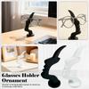 Abstract Face Design Eyeglass Holder & Sunglasses Storage Rack - 3D Printed Artistic Decor For Home, Glasses Organizer For Men Women