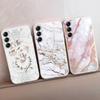 Marble Patterned Soft Silicone Case For Samsung M35 A55 Xiaomi Redmi Note 13 Poco C65 iPhone Huawei Honor Realme Camera Protective Shockproof Cover