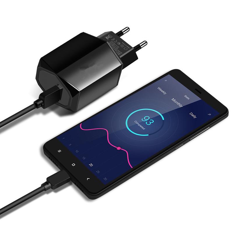 ЕС быстрая зарядка мобильного телефона зарядное устройство головка Usb2.4a 5V/9V/12V интеллектуальное дорожное зарядное устройство головка