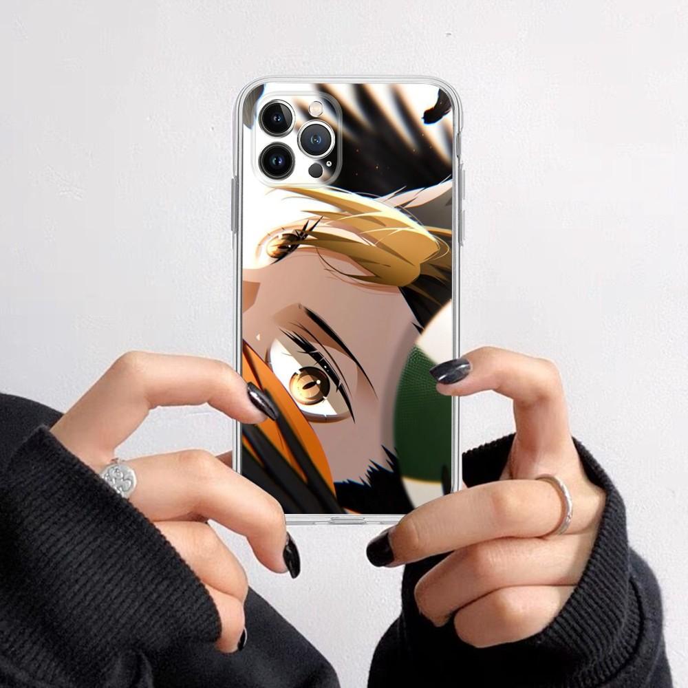 Чехол для телефона японского аниме «Волейбол мальчик Haikyuu» для iPhone 15 14 13 12 11 Pro Max XS X XR SE 2020 6 7 8 Plus, мини-защитный чехол