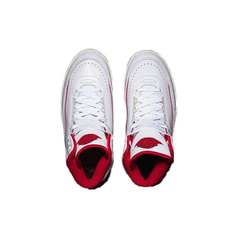 Детские кроссовки Air Jordan 2 Retro GS Origins White Fire-Red Fir DQ8562-101