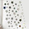 20Pcs Star Wall Sticker 3D Acrylic Mirror Wall Stickers Living Room Decoration Wall Decals For Kids Room Home Decor