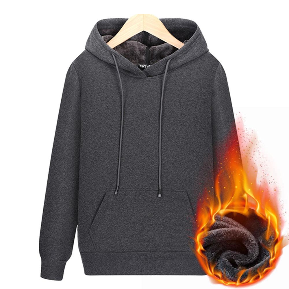 Мужской осенне-зимний толстый/тонкий пуловер с капюшоном, толстовки, хлопковое пальто большого размера 5XL, спортивная одежда больших размеров, мужской