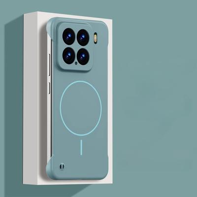 Для Magsafe безрамный противоударный чехол для Xiaomi 15Ultra 15 14 Pro 14Ultra матовый ультратонкий жесткий беспроводной зарядный магнитный чехол