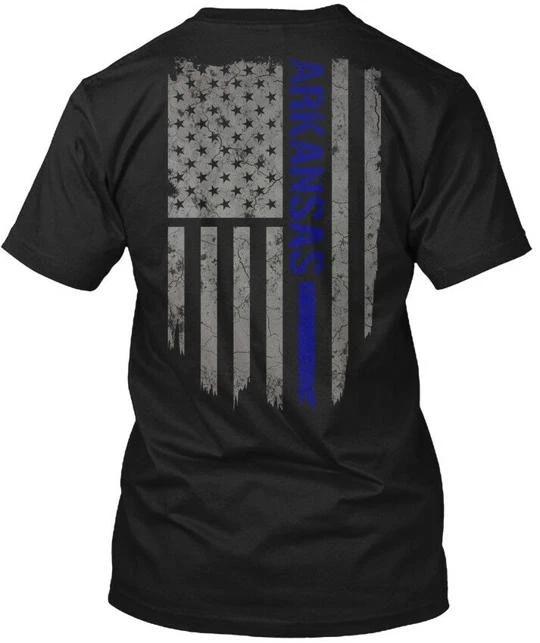Футболка Arkansas Thin Blue Line Сделано в США Размеры от S до 5XL