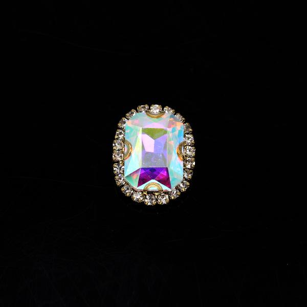 Украшения для волос с бриллиантами в форме восьмиугольного когтя из хрустального стекла — декоративные аксессуары своими руками