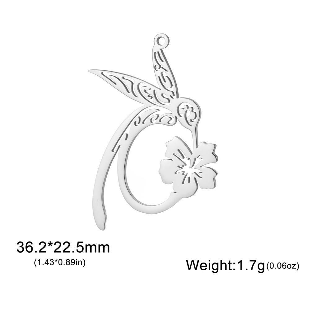 My Shape 5 шт. Подвески Феникс Колибри Огненные Птицы Шармы из Нержавеющей Стали для Ожерелья Серьг Брелоков DIY Изготовление Украшений