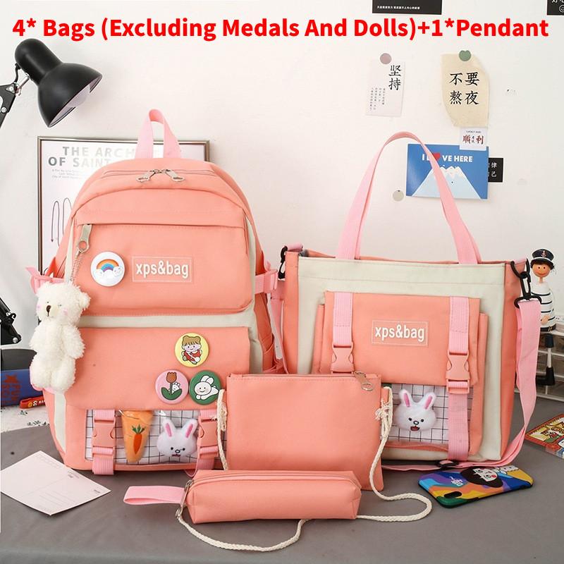 Casual Travel Backpack For Girls With Expandable Storage And Comfortable Cushioned Straps