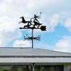 Weather Vane Vintage Black Outdoor Roof Weathervane for