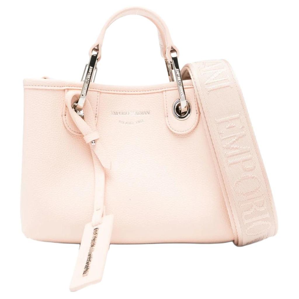 Emporio Armani MyEA Logo PU Tote Bag Small Women bags Pink EW000382AF12036M1-332