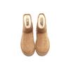 UGG Классический мини-логотип сбоку - женские кроссовки каштанового цвета коричневые 1122558-CHE