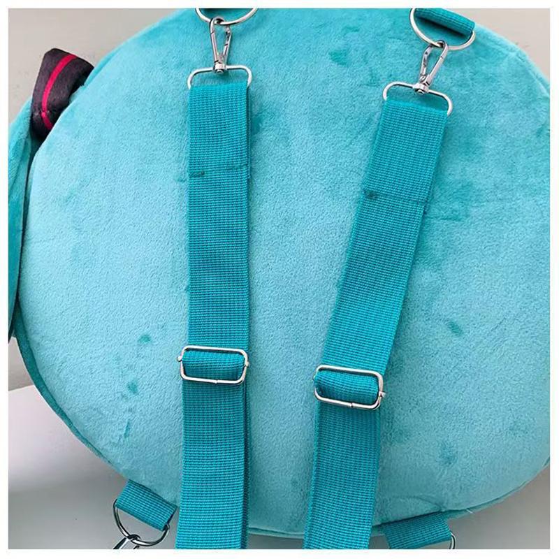 Anime 24×22cm Hatsune Shoulder Bag New Backpack Cute Plush Cartoon Crossbody Bag Student Bag Birthday Girl Backpack Gifts
