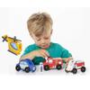 Wooden Emergency Vehicle Set - 4 Vehicles - Mixed - 3 Years and Up