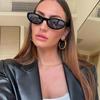 Cute Oval Small Frame Sunglasses Women Retro Style Sexy  Girl Sun Glasses Ladies Fashion Decorative Shades UV400 Eyeglass