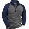 Fashion Tactical Fleece Sweatshirt Pullover For Men Clothes Warm Autum Winter Double Sided Patchwork Male Zipper Thicke Coats