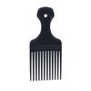 1 Piece Wide Teeth Brush Pick Comb Fork Hairbrush Insert Hair Pick Comb Plastic Gear Comb For Curly Afro Hair Styling Tools