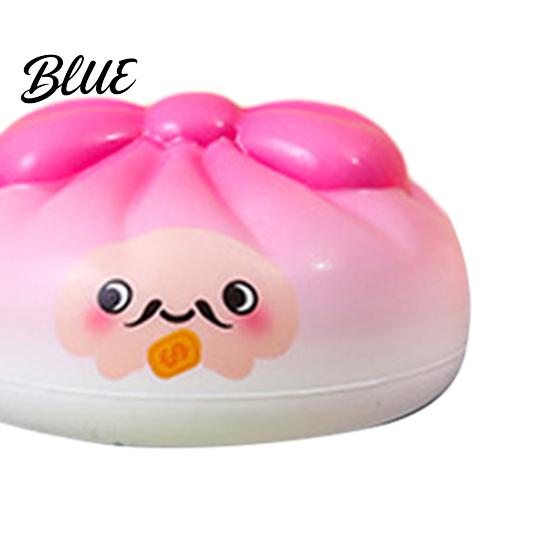 Мягкая тактильная игрушка-пельмень, медленно восстанавливающая форму, сжимаемый баоцзы, сенсорная для взрослых, снятие стресса, антистресс, для взрослых, снимающая тревожность, пищалка