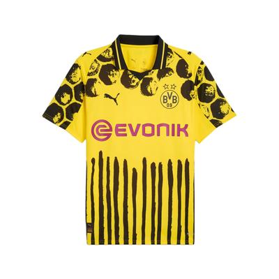X KidSuper BVB Джерси Реплика (Дортмунд) Быстрый Желтый/Пума Черный Мужские Топы 782741-02