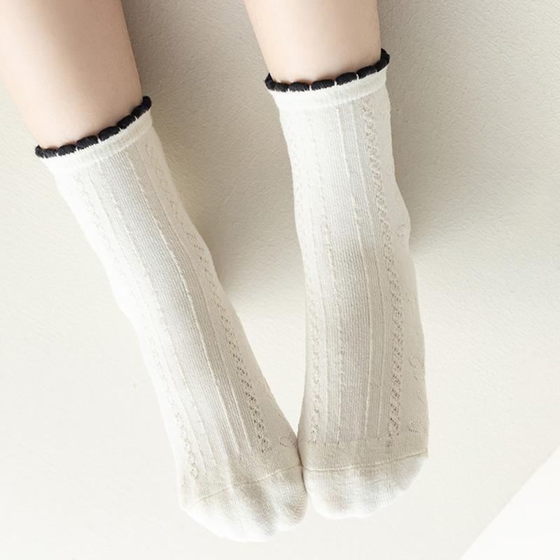 Kids Girls' Socks 5 Pairs Children's Short Tube Socks
