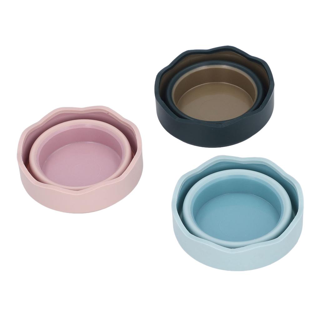 3 шт. Складная мойка для кистей для рисования, многоцелевая, многоразовая, силиконовая, для художников, мойка для кистей, для рисования, вода