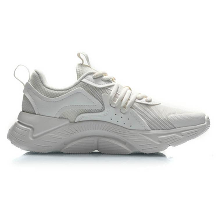 Li Ning Нескользящие Легкие Низкие Беговые Кроссовки Женские Белые ARHQ116-2
