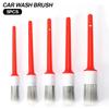 5 шт. Щетка для чистки экстерьера и интерьера автомобиля, щетки из щетины кабана для чистки автомобиля, инструменты для чистки деталей автомобиля, щетка для чистки приборной панели