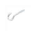Securpak Zinc Plated Screw Hook (Pack of 40)