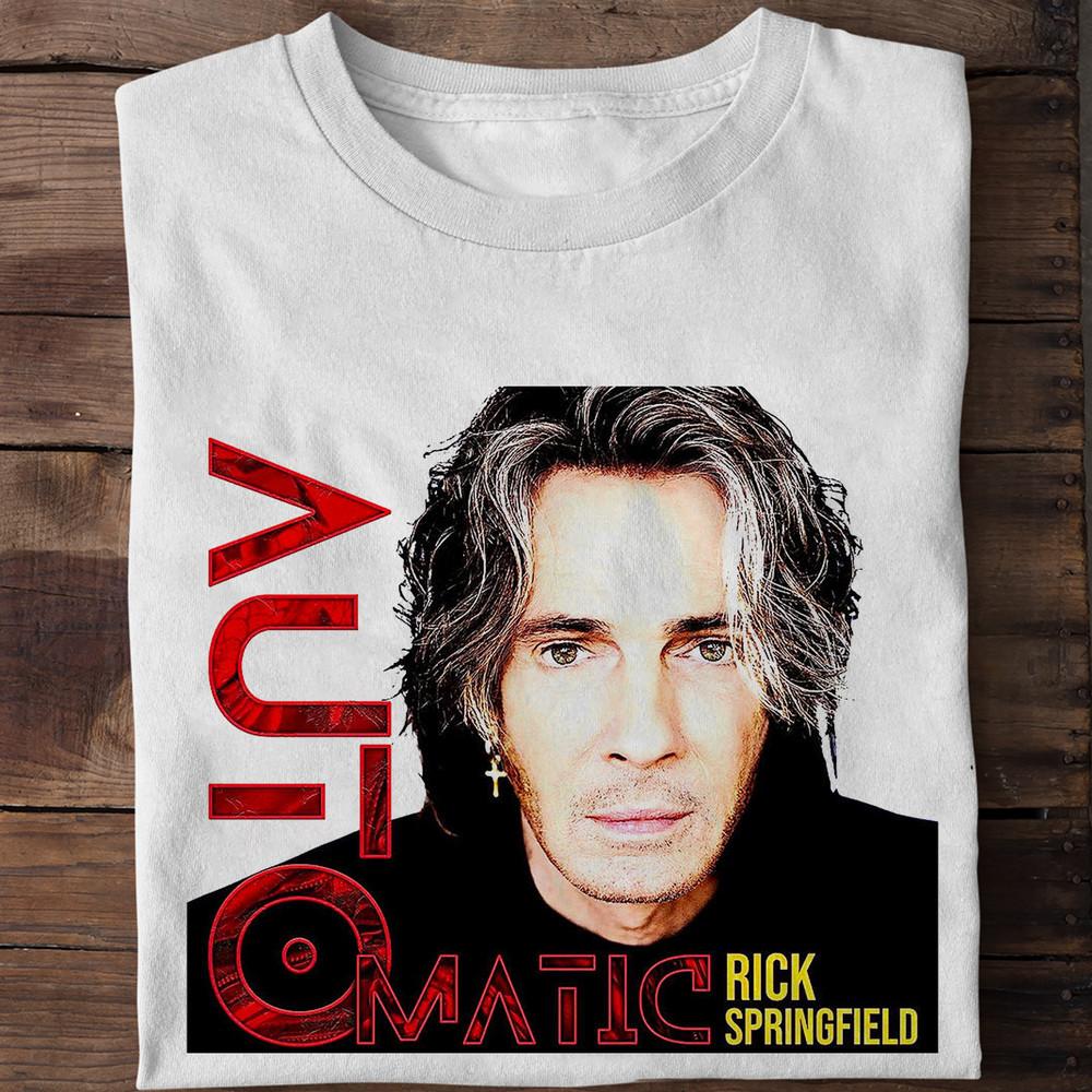 New Rick Springfield - Automatic Gift For Fan White All Size Shirt Unisex T-Shirt