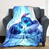 1pc S-Stitch4 Blanket, Gift, for Men and Women, Soft Blanket, Good for Sofa Bed Couch Travel, Lightweight Flannel Blanket
