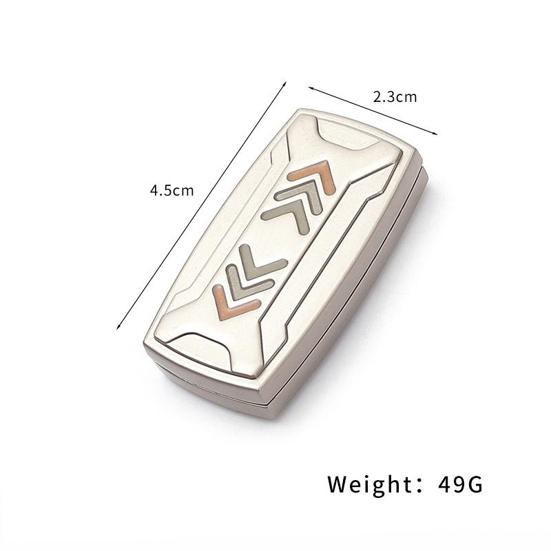 Новинка Светящийся EDC Слайдер-фиджет Креативный узор в виде стрелок Магнитный тактильный слайдер Пуш Снятие стресса Игрушки-фиджеты Игрушки для СДВГ