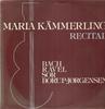 Виниловая пластинка MARIA KMMERLING Бах Равель Сор Буруп Йоргенсен PAULA3 PAULA 1979 Дания Классическая Б/У