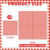50 Count Red and White Gingham Paper Napk, Disposable Checkered Cocktail Napk for Picnic, BBQ, Farmhouse Party, Summer Birthday, 4th of July, Rustic