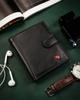 Large Men's Leather Wallet With Rfid System - Peterson