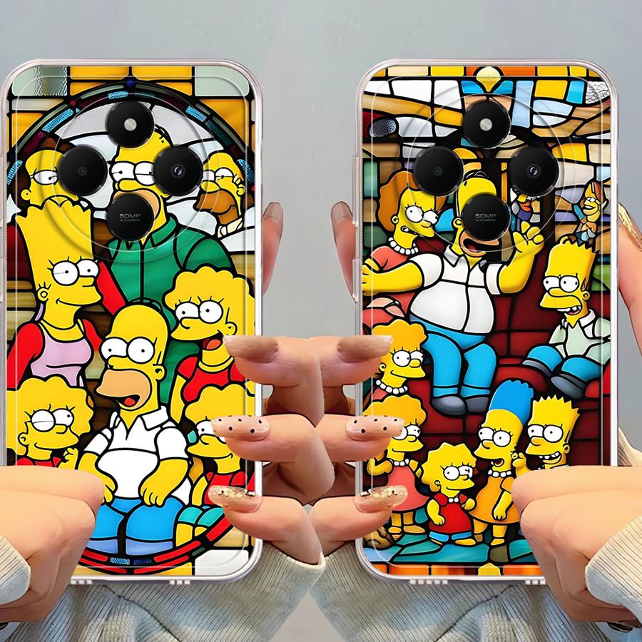 Case for Xiaomi Mi 11 Lite 11T Pro Soft Phone Cover The Simpsons Cartoon