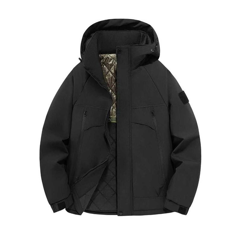 Graphene-Infused Windproof Waterproof Hooded Jacket Men Women Outdoor Sport Coat