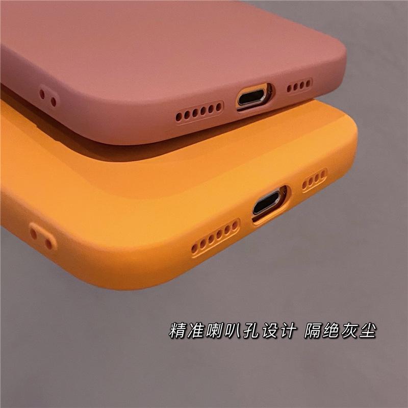 Простой бобовый паста розовый Чехол для мобильного телефона Apple 13/Xsmax xr для iPhone11Pro матовый 8plus однотонный