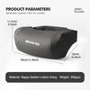 JYZ2   Car Neck Pillow Leather Pack Headrest Pain Relief Lumbar Pillow For Mercedes Benz AMG C180 C300 W124 W176 W177 C200 C260 GLC CLE