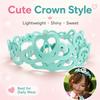 Diamond Ornament Vine Hair Accessory Acetic Acid Material Crown Hair Hoop  Dress Up
