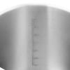 Steel pot with lid and measuring scale for gas and electric induction cookers 170 l