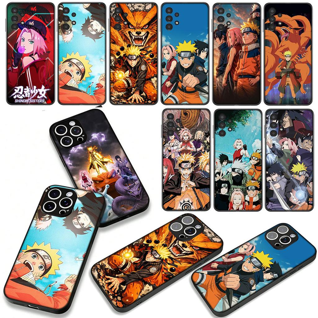 Phone Cover Sasuke Narutos Kakashi Haruno Sakura for Apple iPhone 17 16 11 Pro XS Max XR 6 7 8 Plus + 16E SE 2020 Air 5 8+ Case