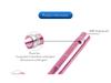 Rechargeable Rose Electric Microneedle Pen for Skin Rejuvenation and Hyaluronic Acid Treatment.