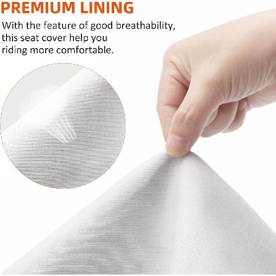 M MATI Чехол на сиденье квадроцикла Кожаный Совместим с Polaris Sportsman 500 400 300 700 450 600 800 MV7 Hawkeye 2005-2014, Номер детали# 2683434-070 2684045 2684046